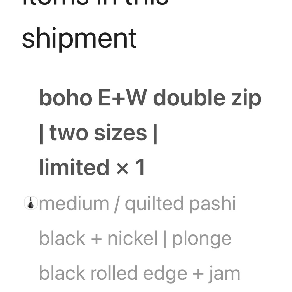 Rough & Tumble Black Leather E&W Boho Double Zip Sz Medium Quilted Pashi EUC - Picture 6 of 7